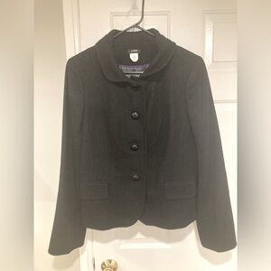 Jcrew Wool Blazer size 12 black